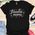 Frenchie Mama - V1 - Elegant Caligraphy T-Shirt